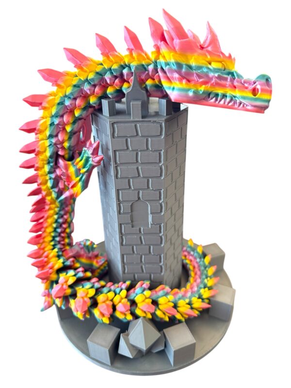 Dragon géant arc en ciel - 3D – Image 2