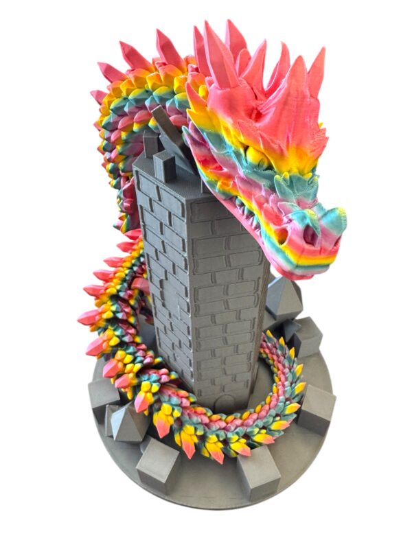 Dragon géant arc en ciel - 3D – Image 3
